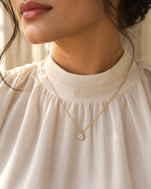 Gold-Plated Stainless Steel Necklaces