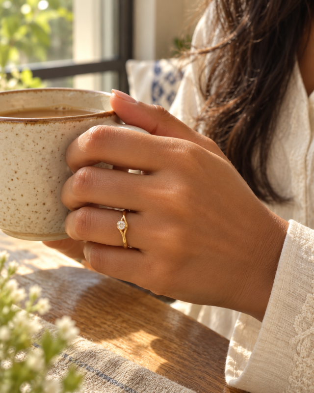 Rings in Pakistan | Gold-Plated Stainless Steel